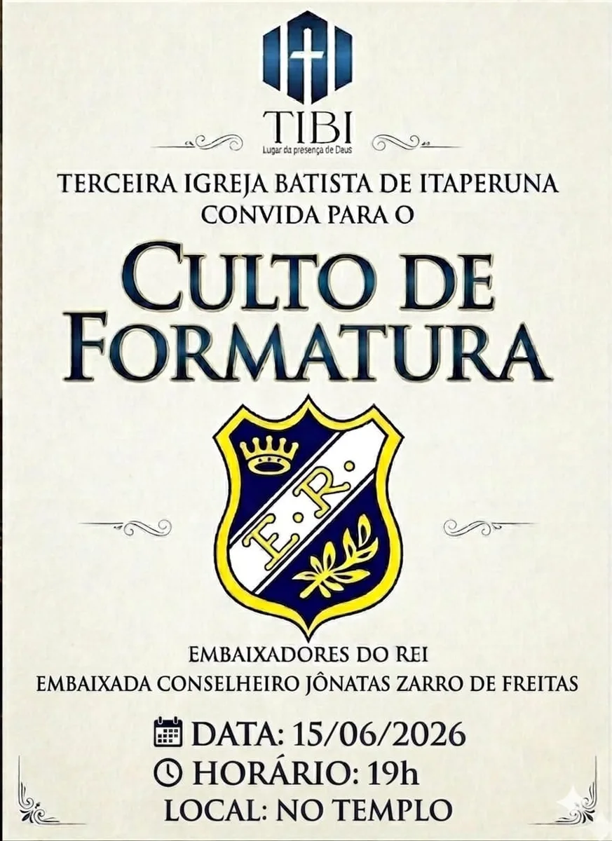 Culto de Formatura